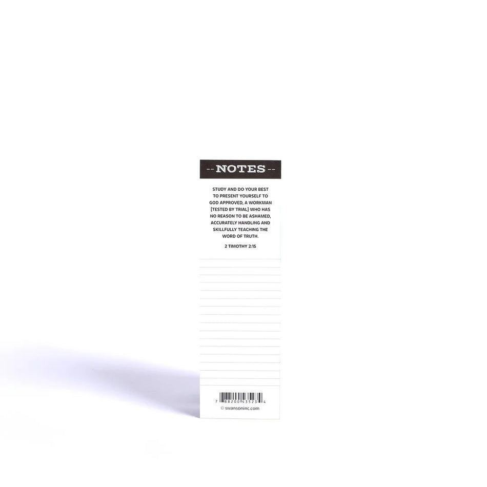 Books of the Bible Reference Bookmarks with Notes - Pack of 25 by Swanson Christian Products, product view 2