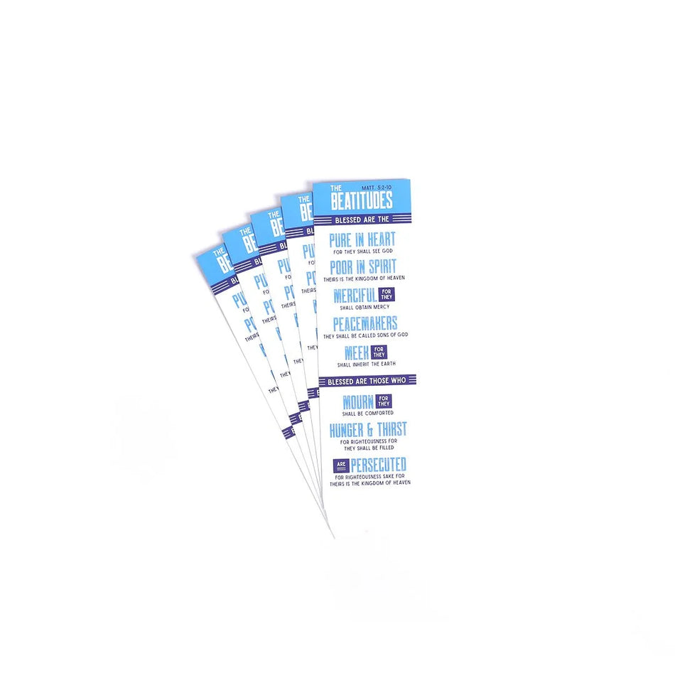 Beatitudes Matthew 5:2-12 Bookmarks with Notes - Pack of 25 by Swanson Christian Products, product view 2