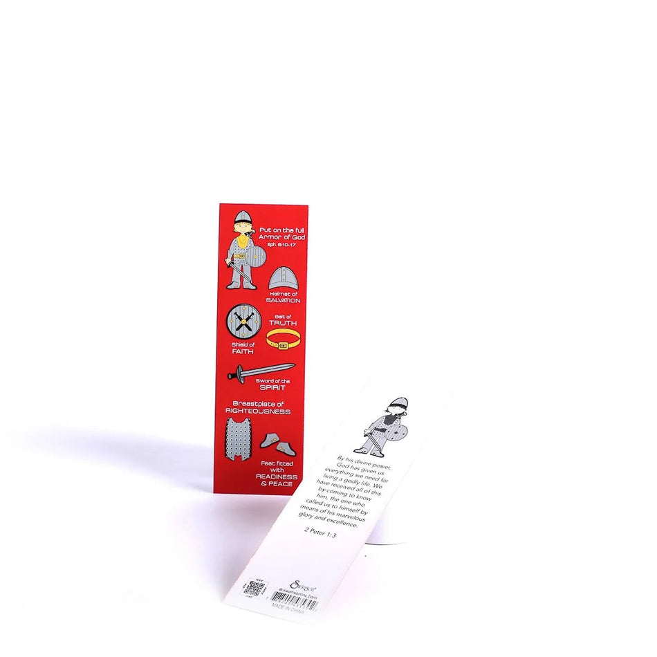 Armor of God Ephesians 6:10-18 Bookmarks with Notes - Pack of 25 by Swanson Christian Products