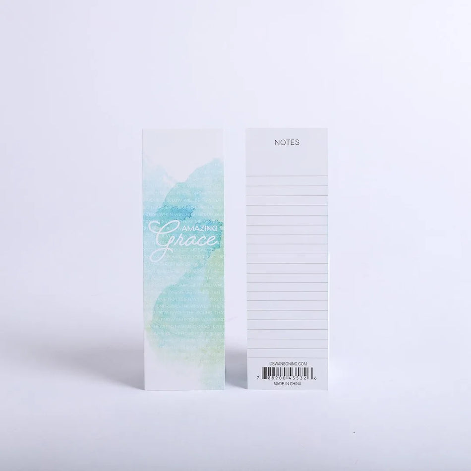 Amazing Grace Bookmarks with Notes - Pack of 25 by Swanson Christian Products