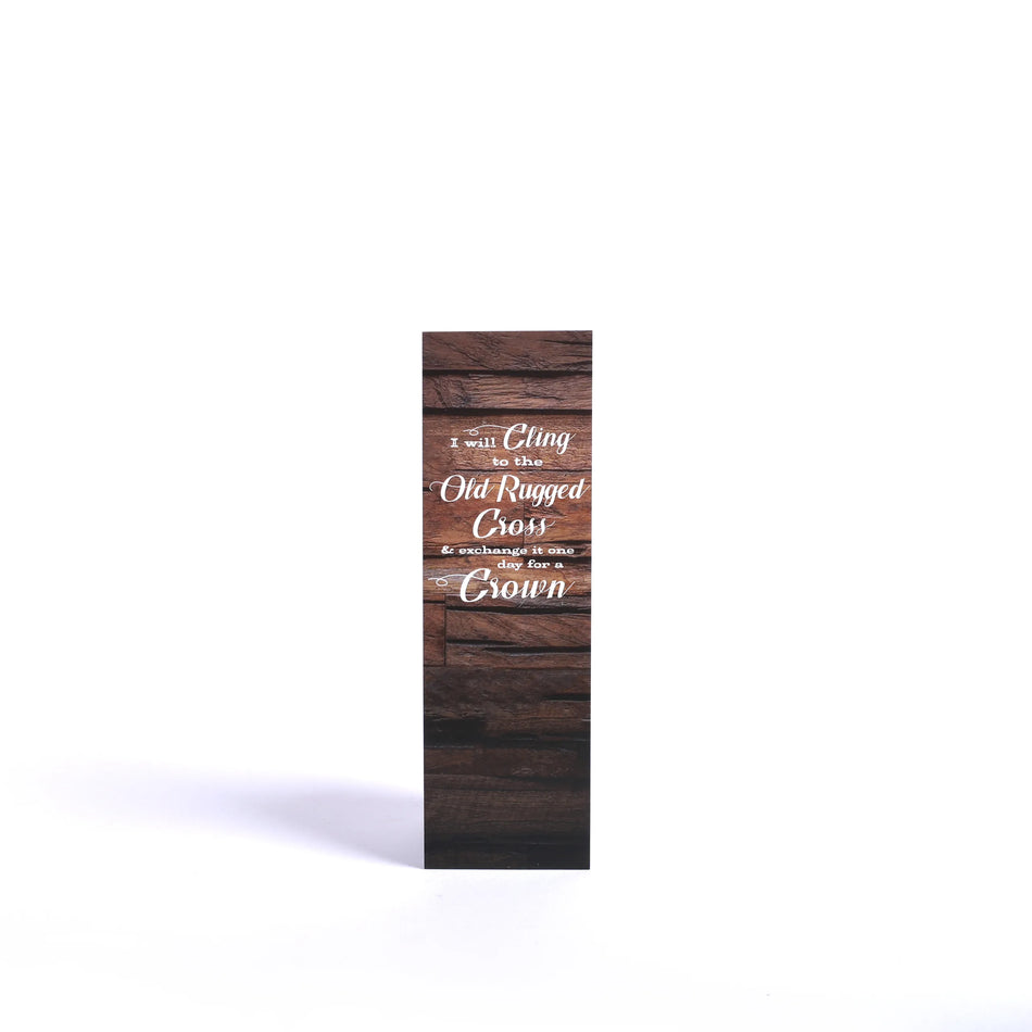 The Old Rugged Cross Bookmarks with Notes - Pack of 25 by Swanson Christian Products