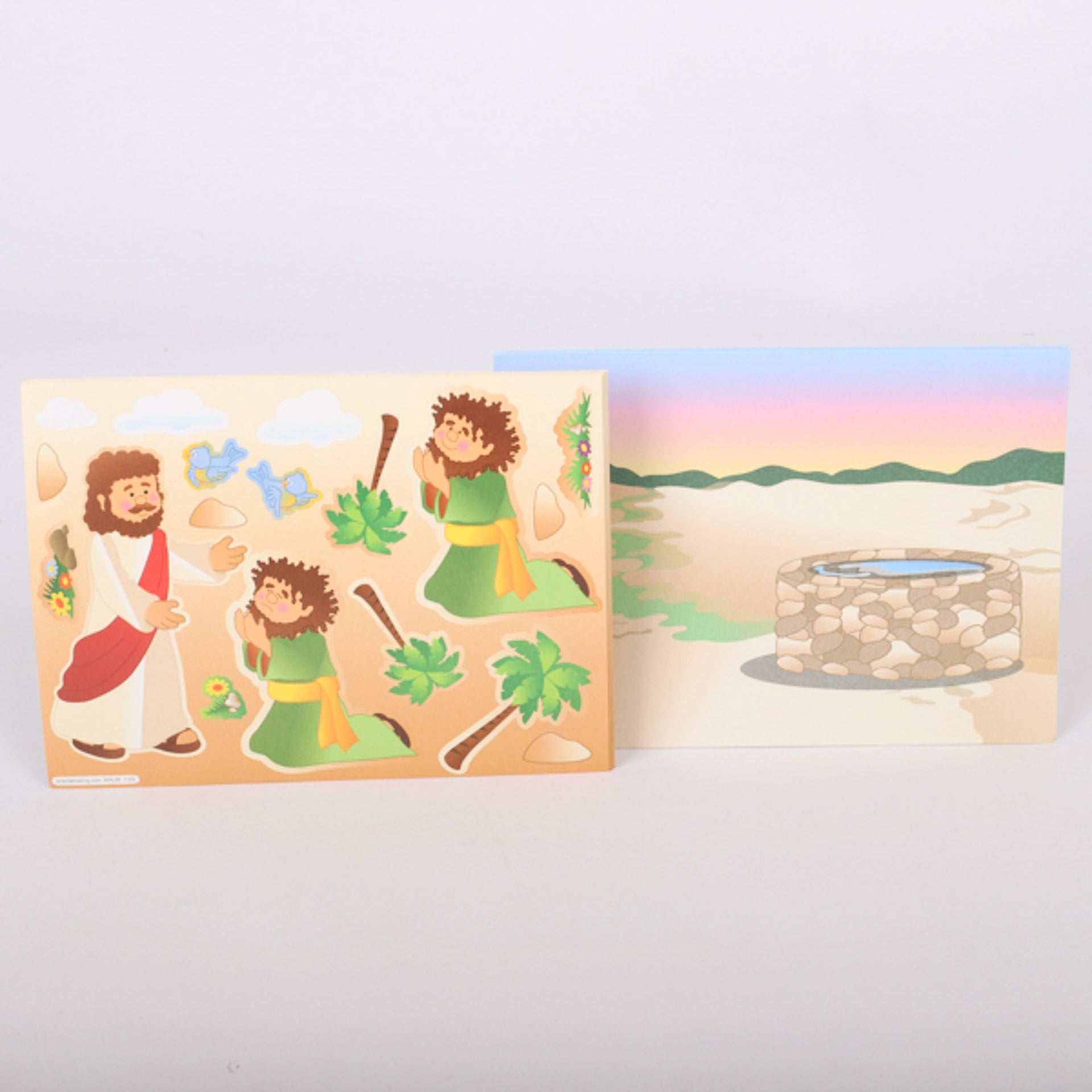 STICKER SCENES MIRACLES OF JESUS 24CT