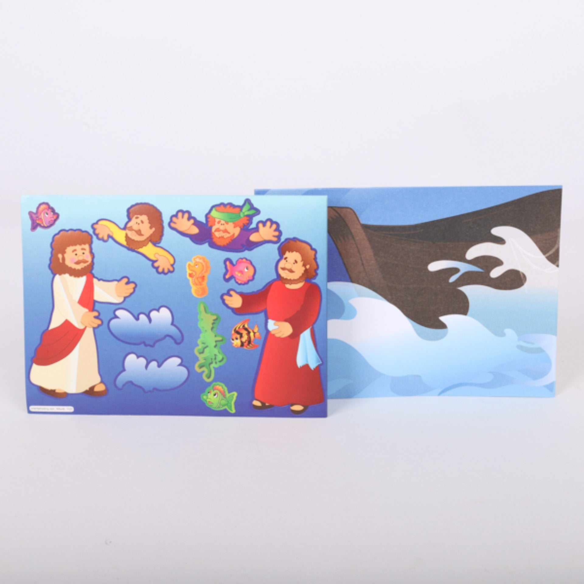 STICKER SCENES MIRACLES OF JESUS 24CT