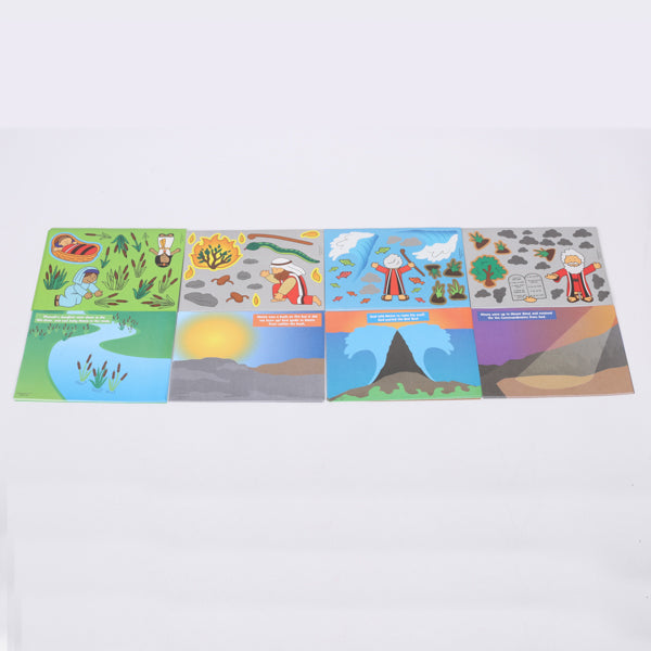 STICKER SCENES MOSES 48CT