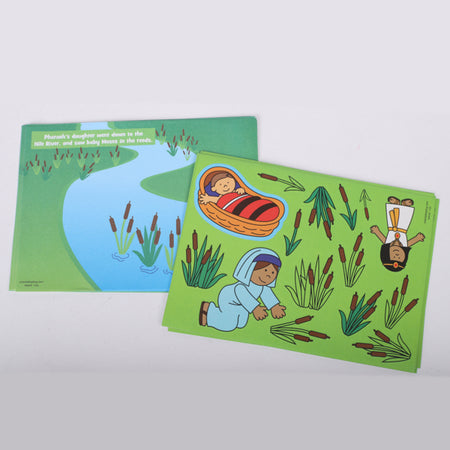 STICKER SCENES MOSES 48CT