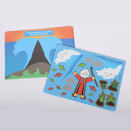 STICKER SCENES MOSES 48CT