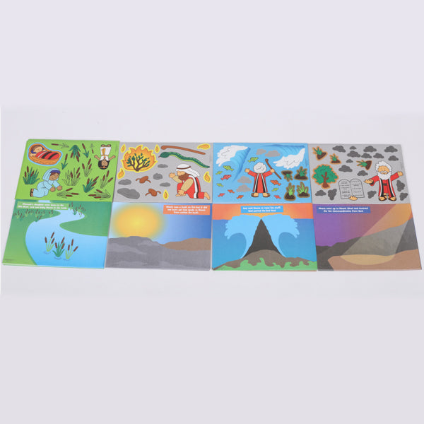 STICKER SCENES MOSES 48CT