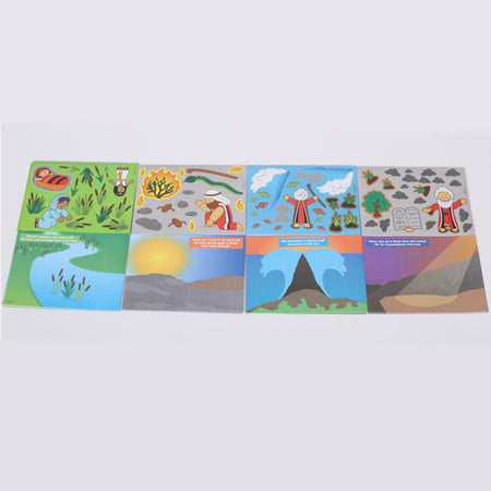 STICKER SCENES MOSES 48CT