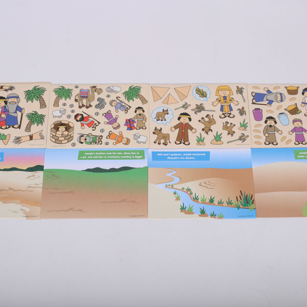 STICKER SCENES JOSEPH 48CT