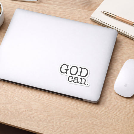 STICKER VINYL GOD CAN PK5