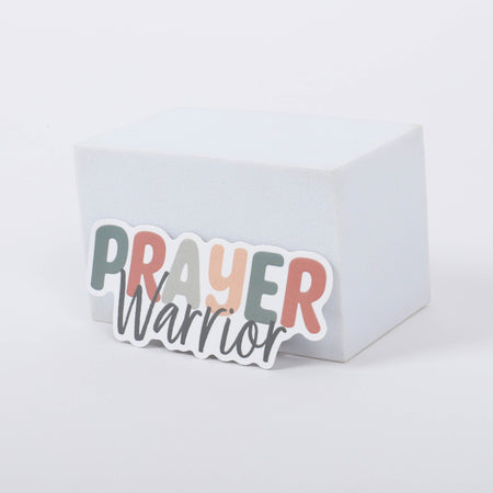 STICKER VINYL PRAYER WARRIOR PK5
