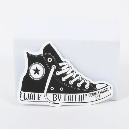 STICKER VINYL WALK BY FAITH PK5