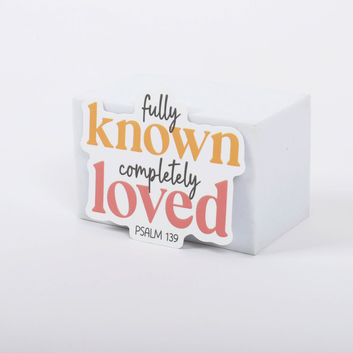 STICKER VINYL FULLY KNOWN PK5