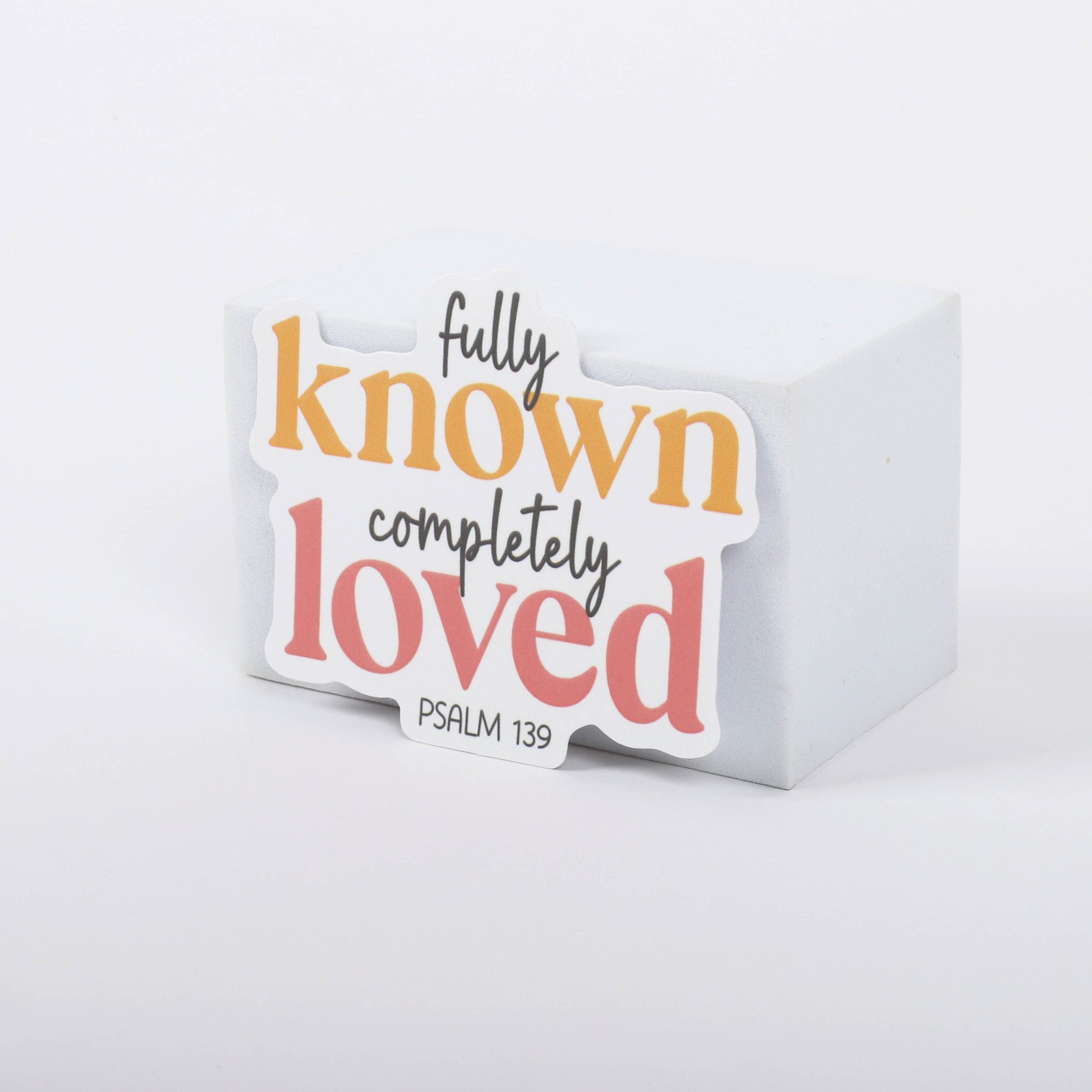 STICKER VINYL FULLY KNOWN PK5