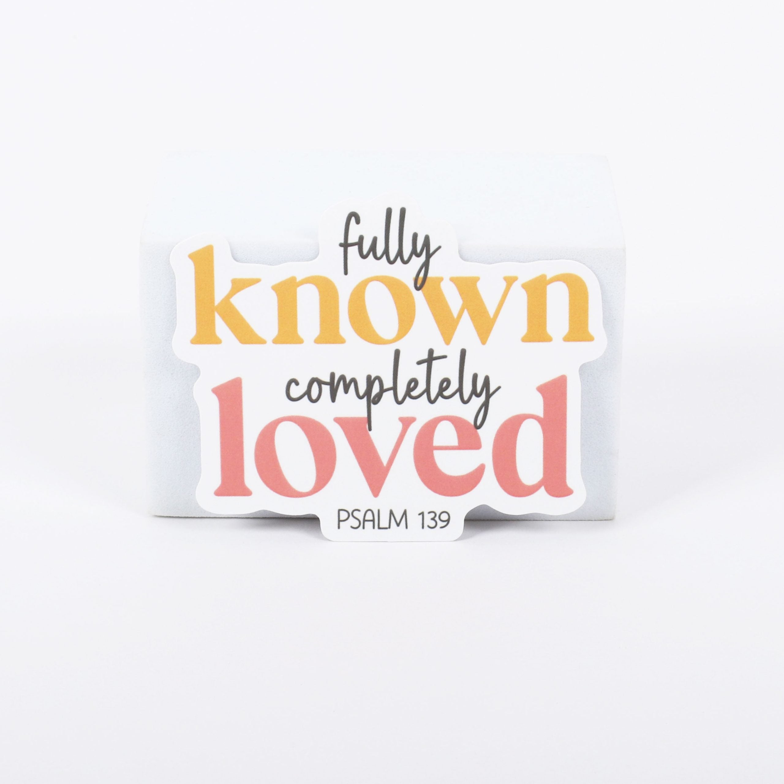 STICKER VINYL FULLY KNOWN PK5