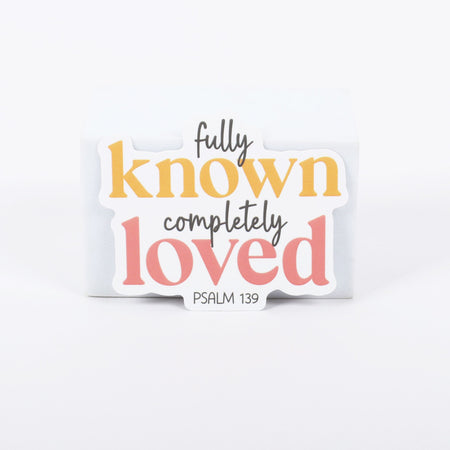 STICKER VINYL FULLY KNOWN PK5
