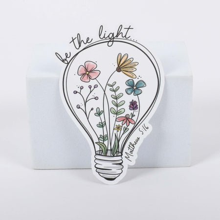 STICKER VINYL BE THE LIGHT PK5