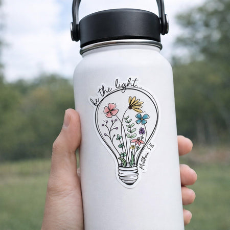 STICKER VINYL BE THE LIGHT PK5