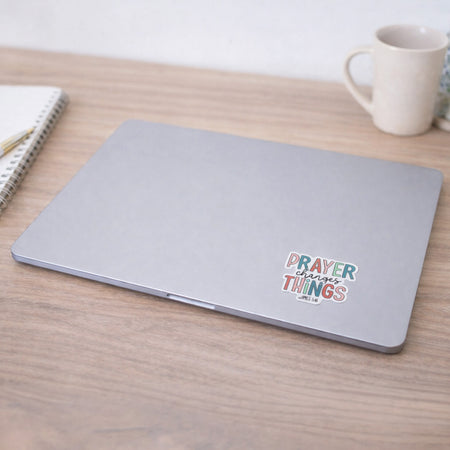 STICKER VINYL PRAYER CHANGES THINGS PK5