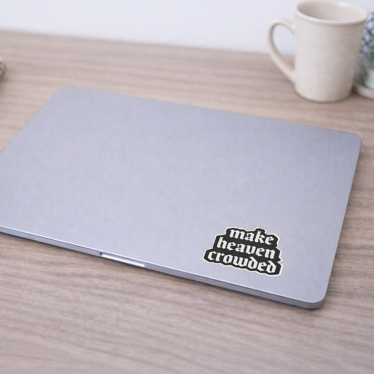 STICKER VINYL MAKE HEAVEN CROWDED PK5