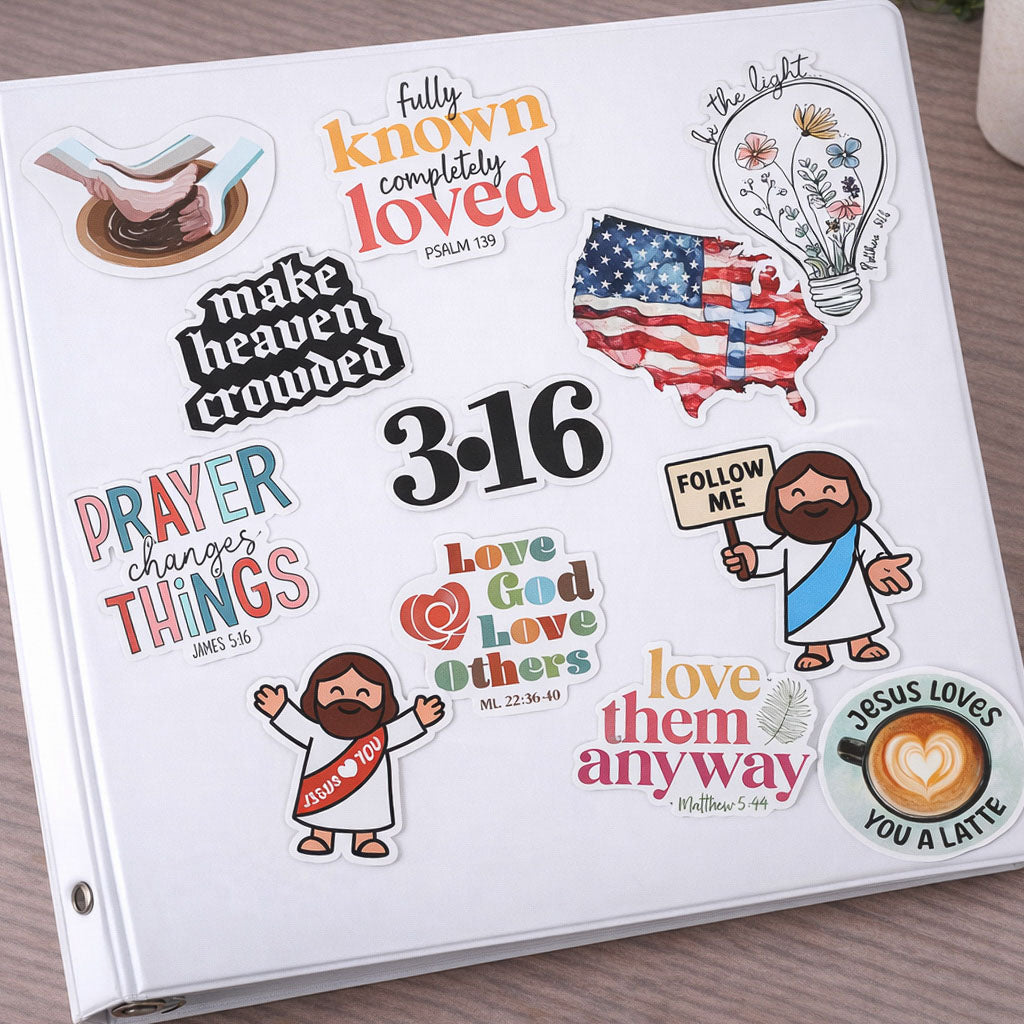 STICKER ASSORTMENT A PK36