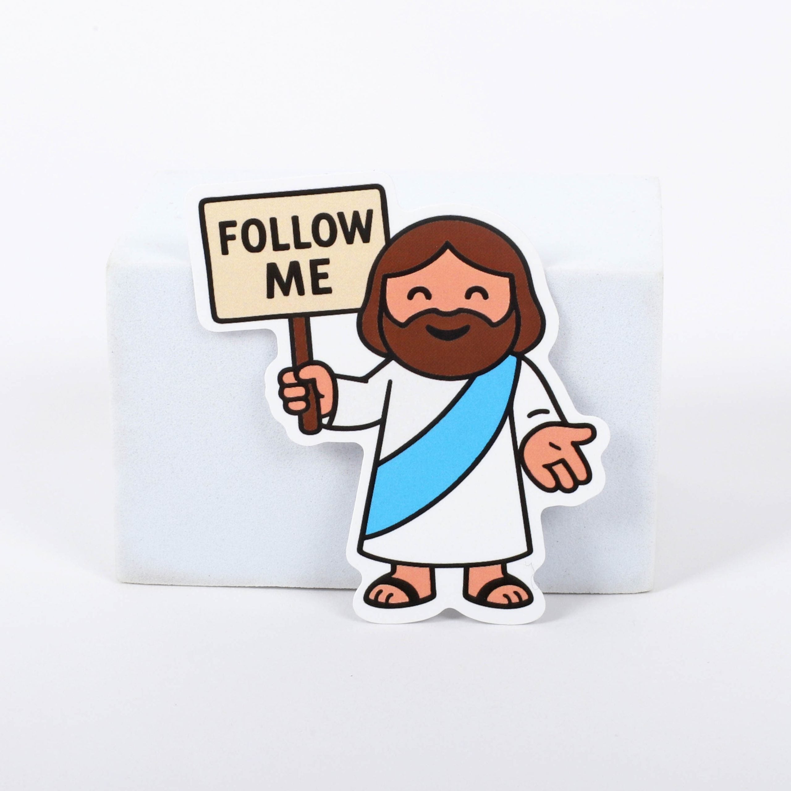 STICKER VINYL FOLLOW ME PK5