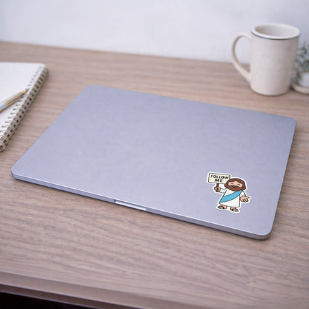 STICKER VINYL FOLLOW ME PK5