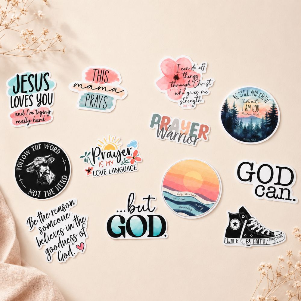 STICKER ASSORTMENT B PK36