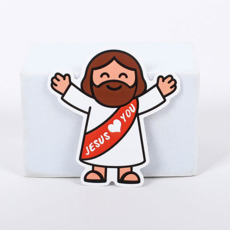 STICKER VINYL JESUS PK5