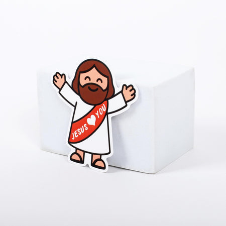 STICKER VINYL JESUS PK5