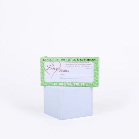 Offering Envelope - Love - 100Ct by Swanson Christian Products