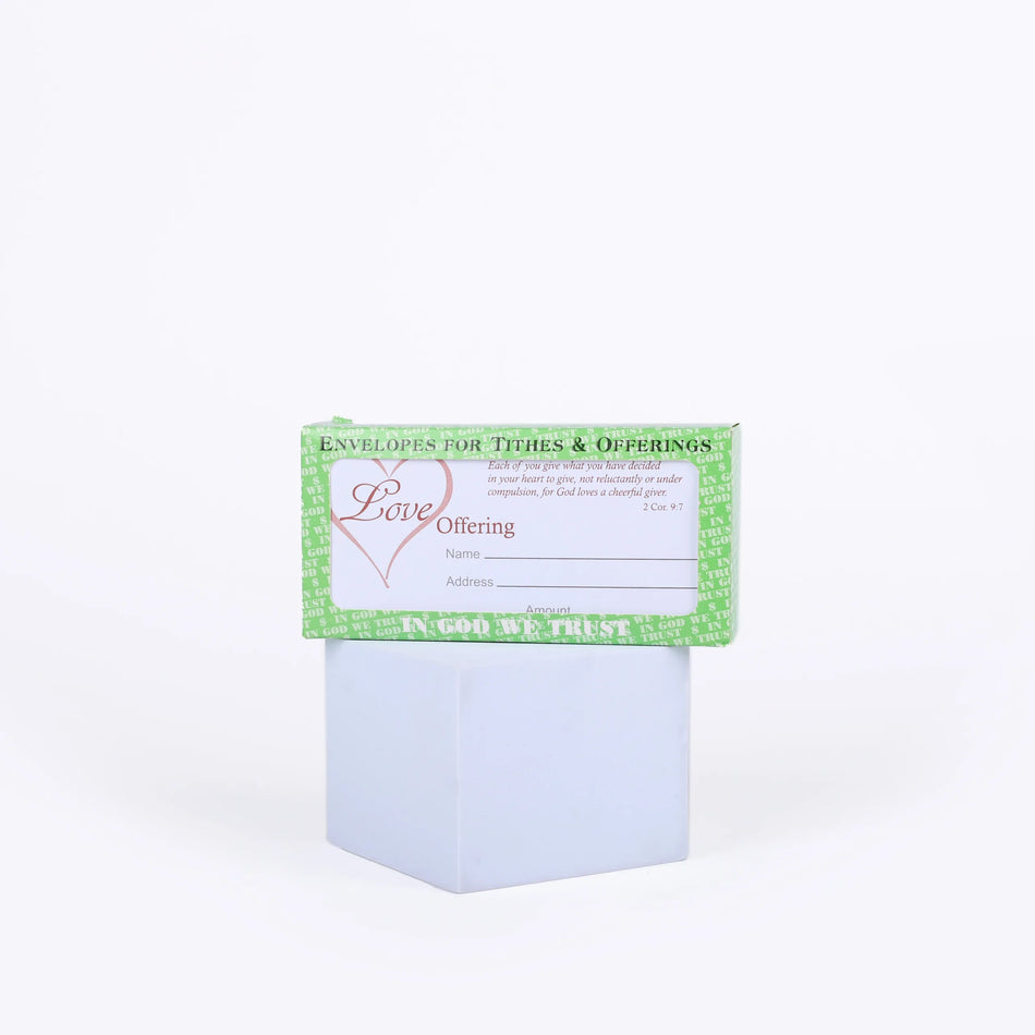 Offering Envelope - Love - 100Ct by Swanson Christian Products