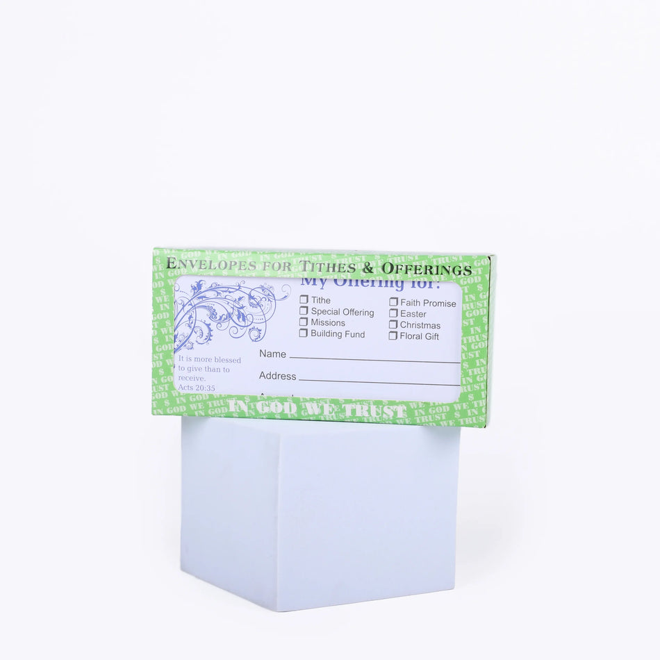 Offering Envelope Blessed To Give 100Ct by Swanson Christian Products