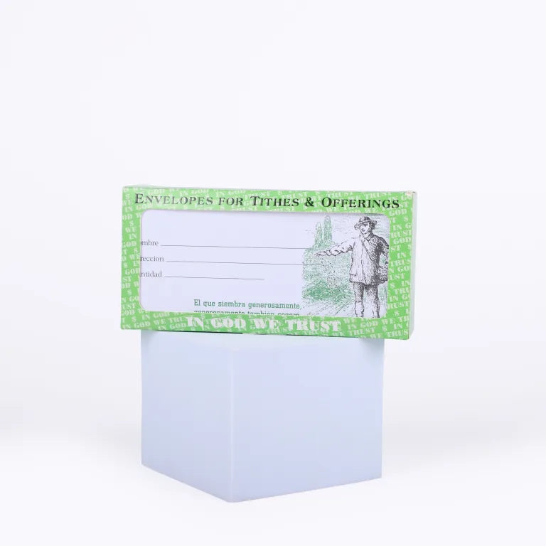 Offering Envelope Spanish Mi Diezmo 100Ct