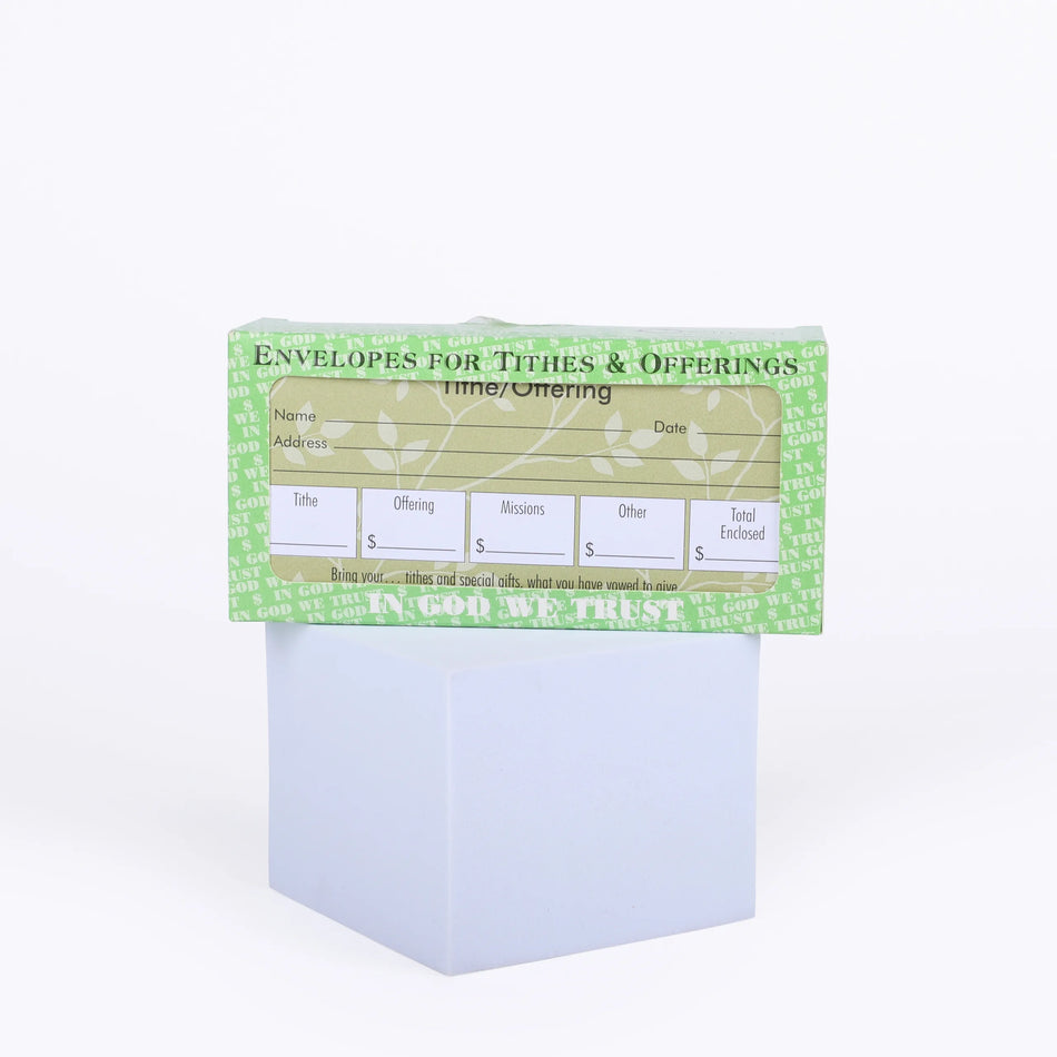 OFFERING ENVELOPE DEUT.12:6-7 TITHE/OFFERING 53CT
