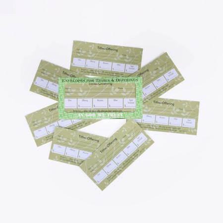 OFFERING ENVELOPE DEUT.12:6-7 TITHE/OFFERING 53CT