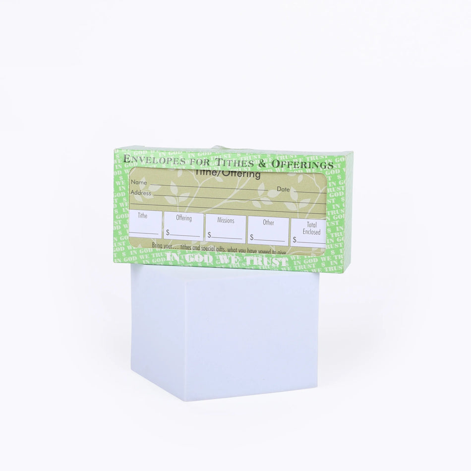 OFFERING ENVELOPE DEUT.12:6-7 TITHE/OFFERING 53CT