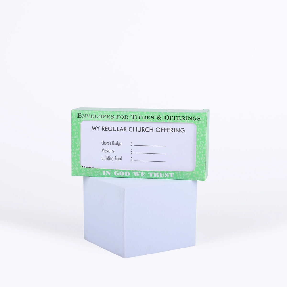 Offering Envelope - 3 Fund Weekly - 100 Count by Swanson Christian Products