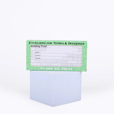 Offering Envelope Building Fund 100Ct by Swanson Christian Products