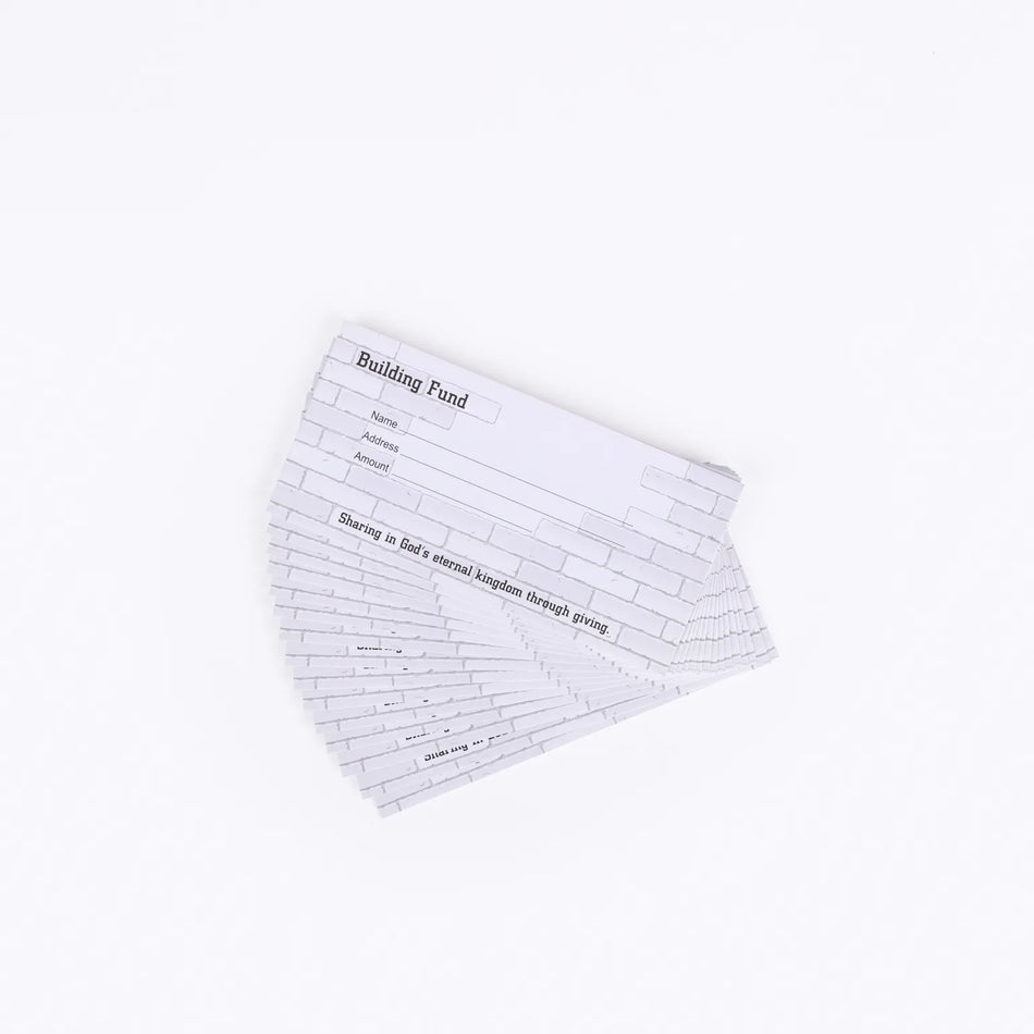 Offering Envelope Building Fund 100Ct