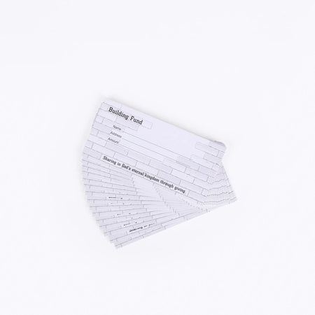 Offering Envelope Building Fund 100Ct by Swanson Christian Products, product view 4