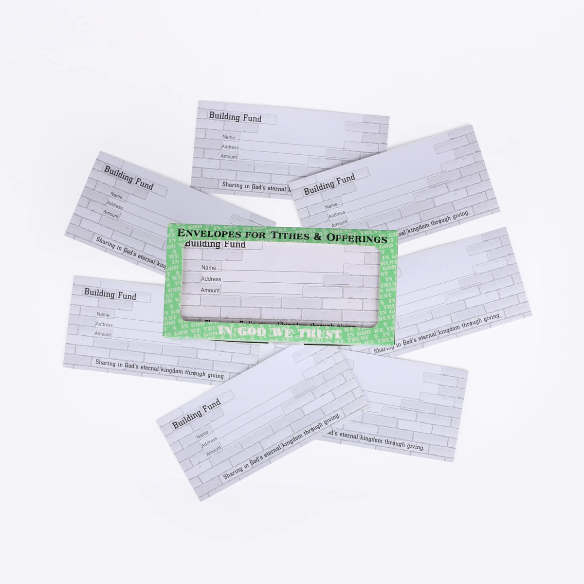 Offering Envelope Building Fund 100Ct by Swanson Christian Products, product view 3