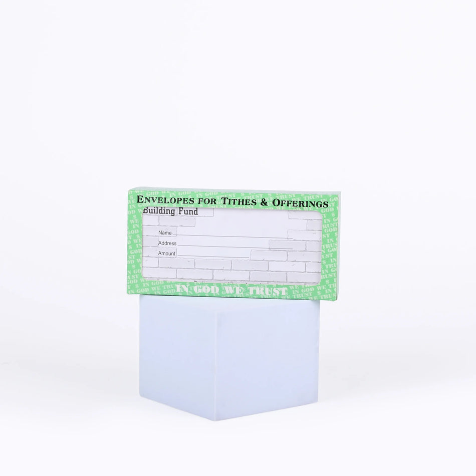 Offering Envelope Building Fund 100Ct by Swanson Christian Products, product view 2