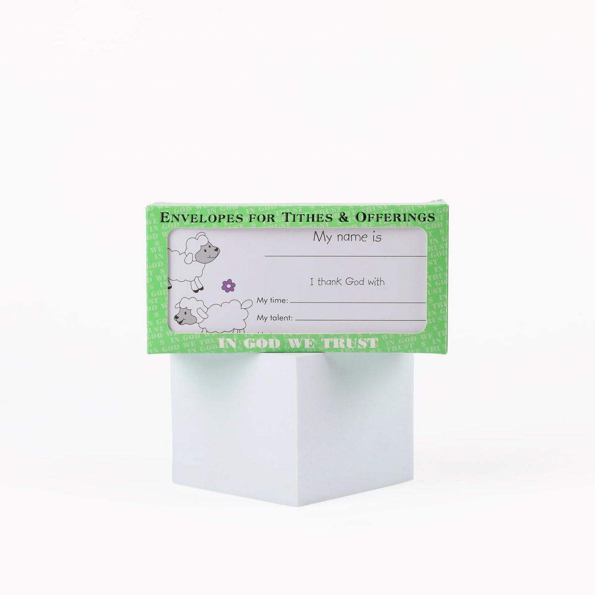 Offering Envelope - My Name Is with Lamb - 100Ct by Swanson Christian Products