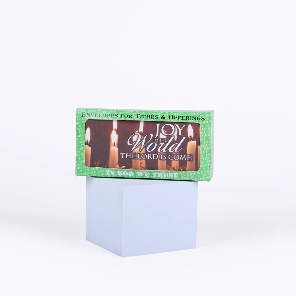 Offering Envelope Joy To The World 100Ct by Swanson Christian Products, product view 2