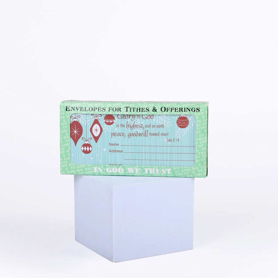 Offering Envelope Glory To God 100Ct