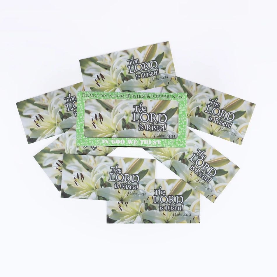 Offering Envelope Luke 24:34 100Ct
