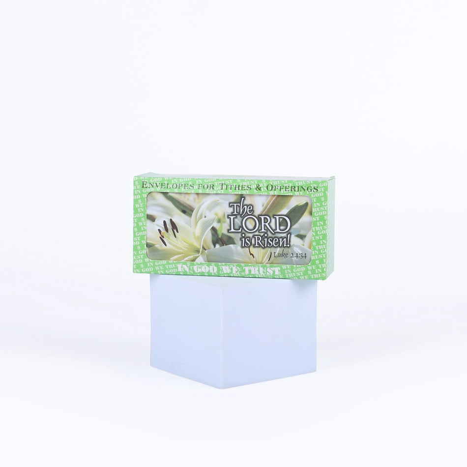 Offering Envelope Luke 24:34 100Ct by Swanson Christian Products, product view 2