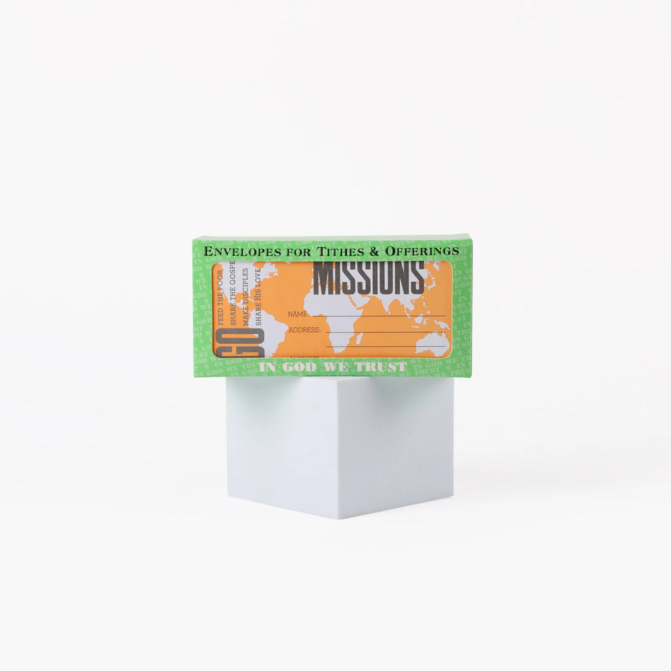 Offering Envelope Missions 100Ct by Swanson Christian Products