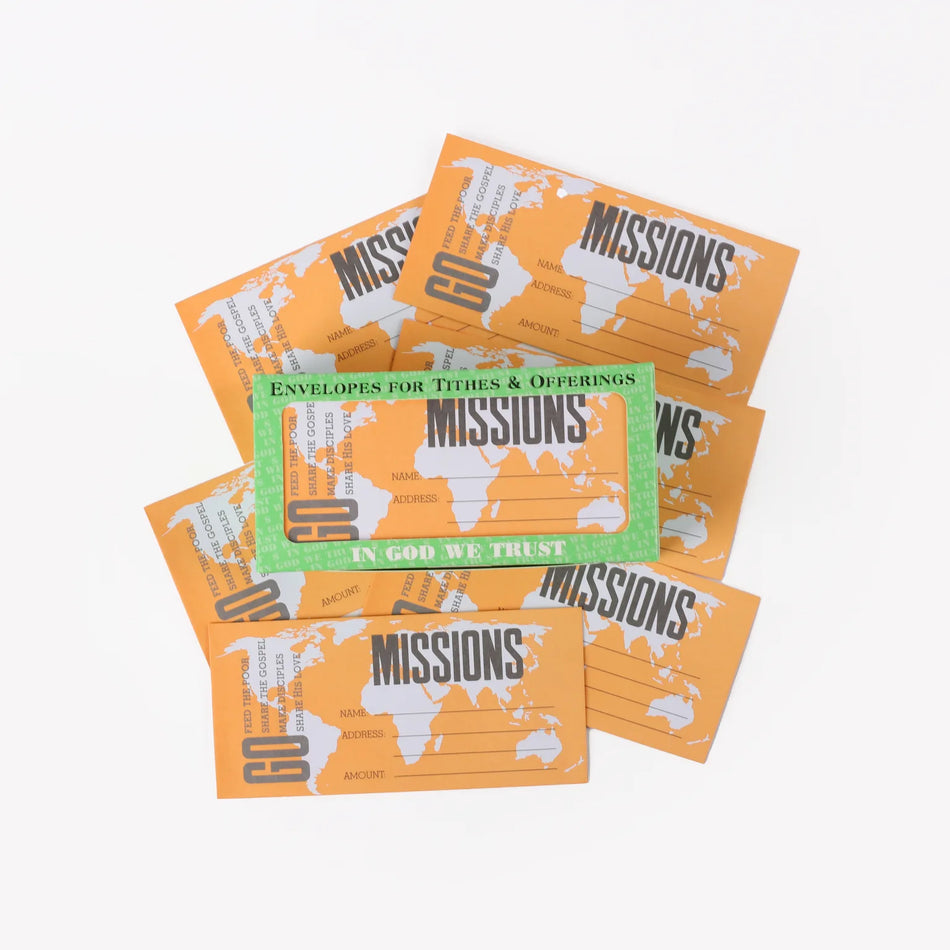 Offering Envelope Missions 100Ct